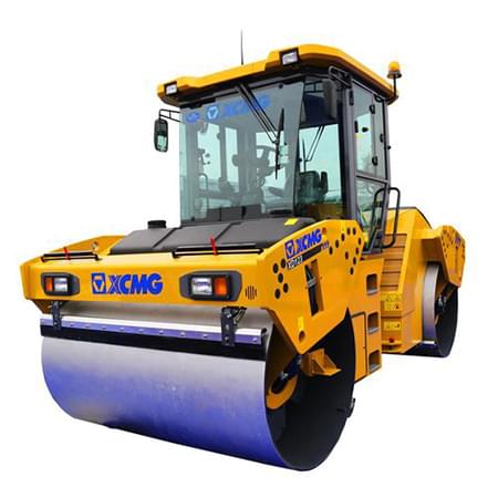 XCMG  XD123 double drum vibratory road roller 12 ton compactor machine