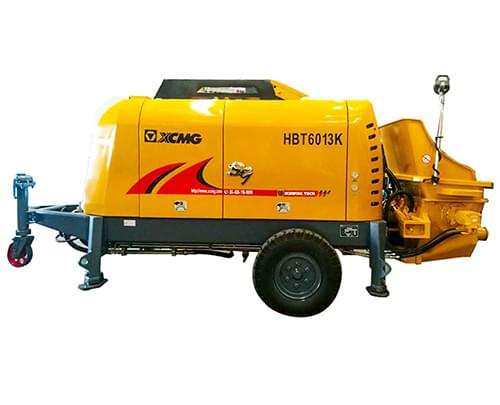 XCMG  HBT6013k concrete trailer pump