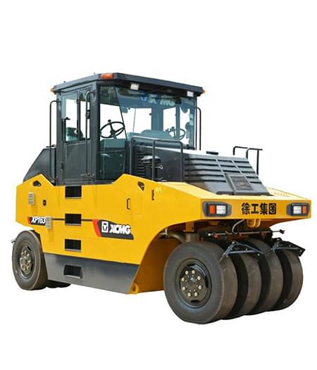 XCMG 16 ton pneumatic tyre roller XP163 static road roller