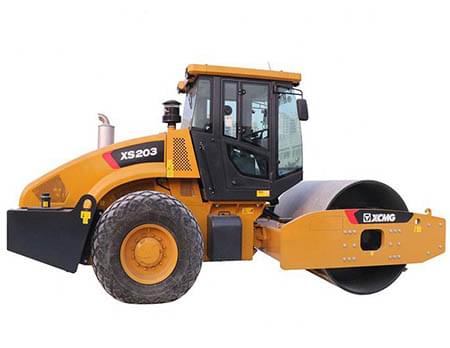 XCMG 20 ton vibratory road roller XS203 new road roller machine